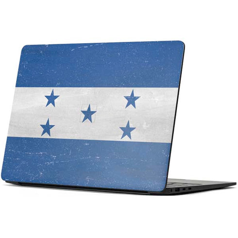 Honduras Flag Distressed Surface Laptop 7 13.8in Skin